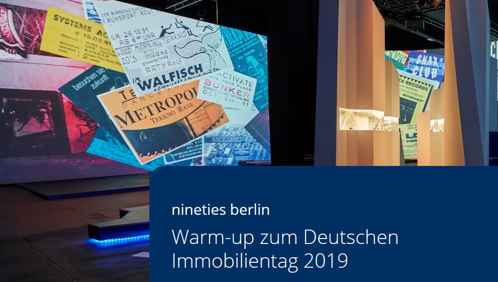 Warmup zum Deutschen Immobilientag 2019 in Berlin